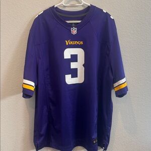 Men's Minnesota Vikings Jordan Addison Nike Purple Game Jersey